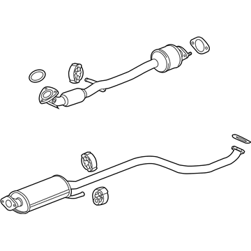 Chevrolet Spark Exhaust Pipe - 95146221