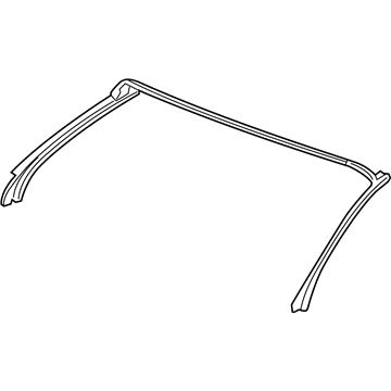 GM 22950427 Weatherstrip Assembly, Windshield Frame