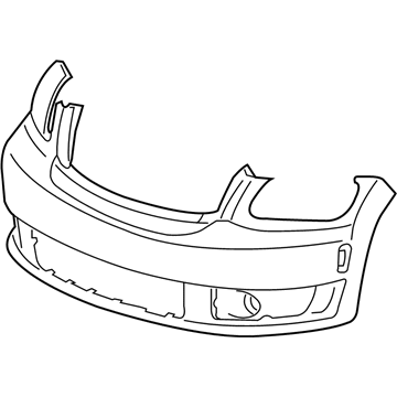 Chevrolet HHR Bumper - 25858225