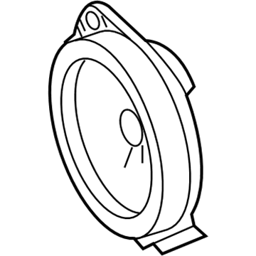 GM 84567676 Speaker Assembly, Rdo Frt S/D