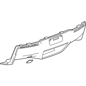 Chevrolet Corvette Bumper - 84139443