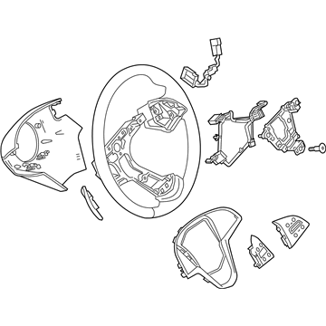 Cadillac ELR Steering Wheel - 23367882