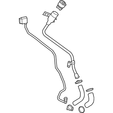 Buick LaCrosse Fuel Filler Hose - 84392404