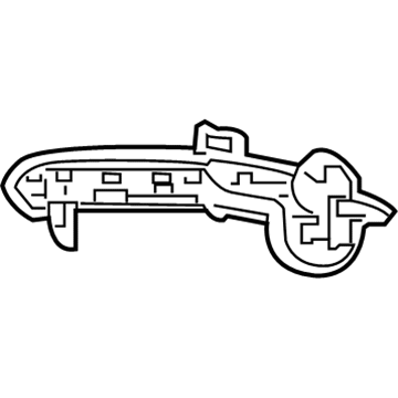 GM 39123334 Lamp Assembly, O/S Rr View Mir T/Sig