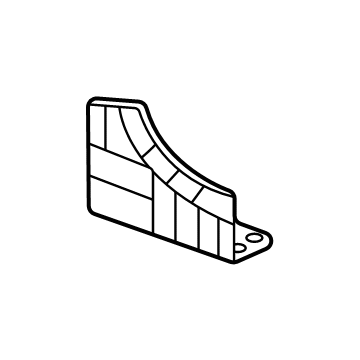 GM 42588919 Bracket, Rear Bpr Fascia