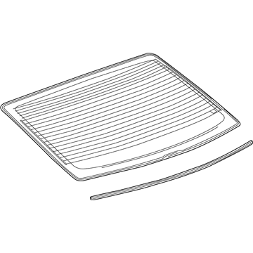 GM 23467667 Window Assembly, Rear