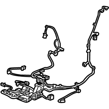 GM 84228161 Harness Assembly, Front Seat Wiring