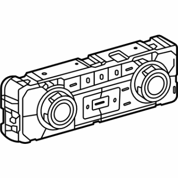 GM 85158281 CONTROL ASM-HTR & A/C USER INTERFACE