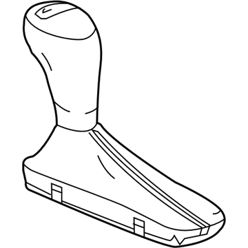 GM 23275045 Knob Assembly, Automatic Transmission Control Lever *Choccachino