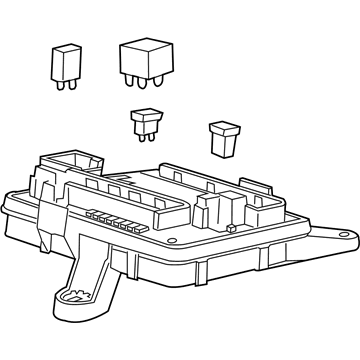 GM 84127106 Block Assembly, Body Wiring Harness Junction