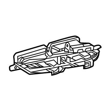 GM 39102588 Outlet Assembly, I/P Ctr Air