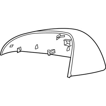 GM 95193364 Cover, Outside Rear View Mirror Housing