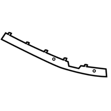 GM 84467594 Weatherstrip Assembly, Hood Si