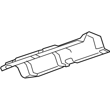 2013 Chevrolet Sonic Exhaust Heat Shield - 96858619