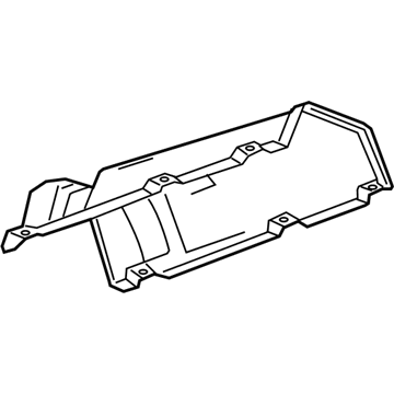 Chevrolet Spark Exhaust Heat Shield - 95918914