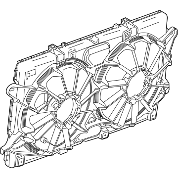 2021 Chevrolet Tahoe Fan Shroud - 84120130