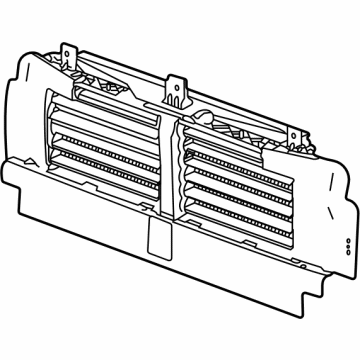 GM 85524694 SHUTTER ASM-FRT BPR