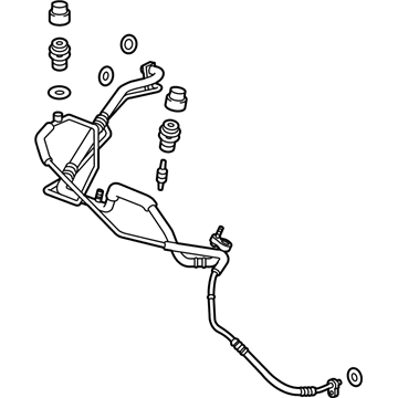 Buick Cascada A/C Hose - 13448376