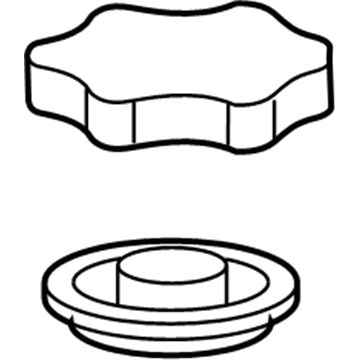 GM 84560477 Cap Assembly, Brk M/Cyl Rsvr