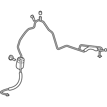 Chevrolet Volt A/C Hose - 23370624