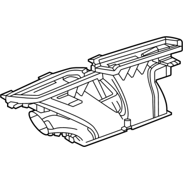 GM 60002460 Duct, W/S Defr Otlt