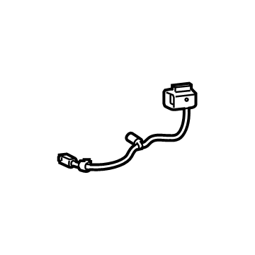 GM 84456076 Actuator Assembly, F/Seat Lane Departure Wrng