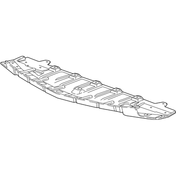 GM 22976385 Deflector Assembly, Underbody Rear Air