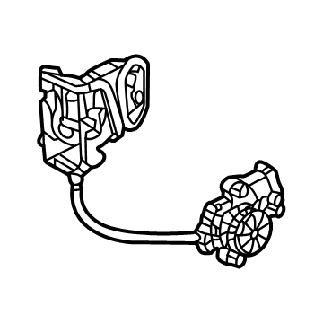 2021 Cadillac Escalade Door Lock Actuator - 13542862