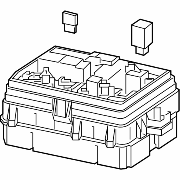 2021 Chevrolet Silverado Fuse Box - 86771157