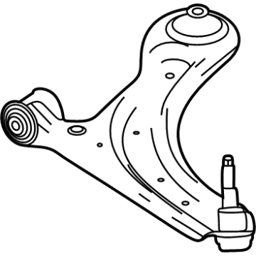 GM 42762057 Arm Assembly, Front Lwr Cont