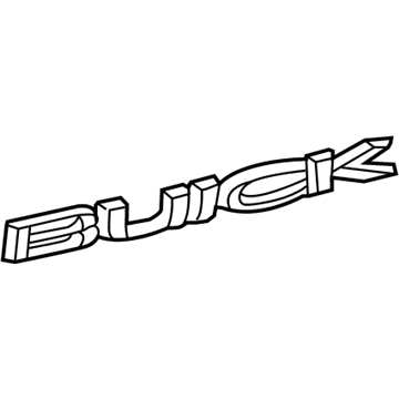 Buick Regal Emblem - 39123812