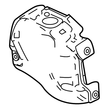 GM 55513821 Shield Assembly, Ctltc Conv Ht