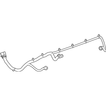 GM 84677457 Harness Assembly, Rear Lic Plt Lp Wrg