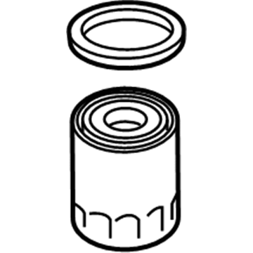 Chevrolet Oil Filter - 12699847