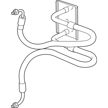 GM 90578229 Transmission Oil Cooler Outlet Hose Assembly