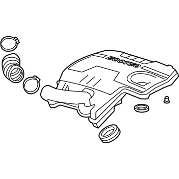 Saturn Aura Air Intake Coupling - 15272015