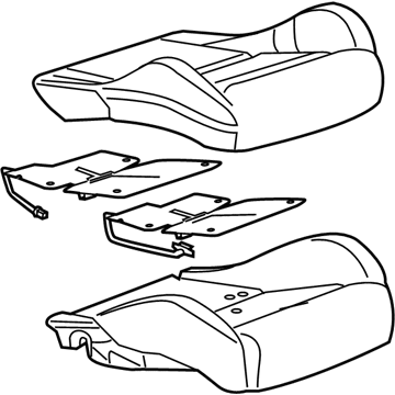 GM 84567225 Seat Unit, Front *Platinum