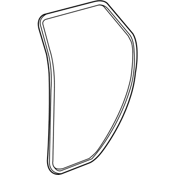 GM 94550170 Weatherstrip Assembly, Rear Side Door (Body Side)