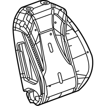 GM 84918365 Pad Assembly, F/Seat Bk