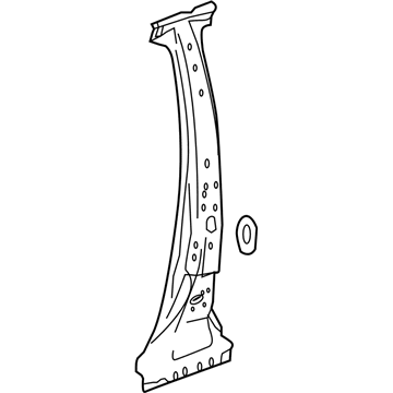 GM 42395682 Reinforcement Assembly, Center Pillar Outer Panel