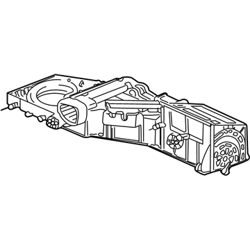 GM 89023357 Module Pkg,Heater & A/C Evaporator & Blower (Interior Instrument Panel Mod Proc)