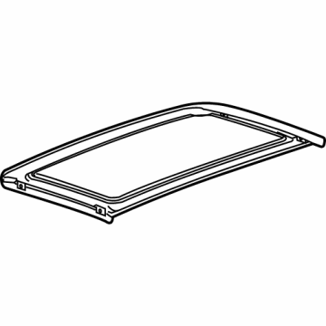 GM 84339532 Window Assembly, Sun Rf