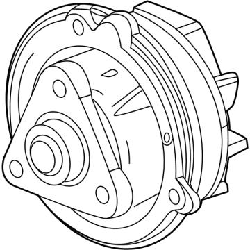 2023 Chevrolet Corvette Water Pump - 12724330