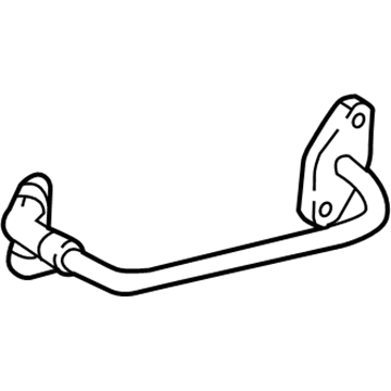 2018 Chevrolet Silverado Crankcase Breather Hose - 12703822