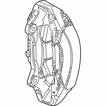 GM 84793057 Caliper Assembly, Front Brk (W/O Brk Pads & Brkt)