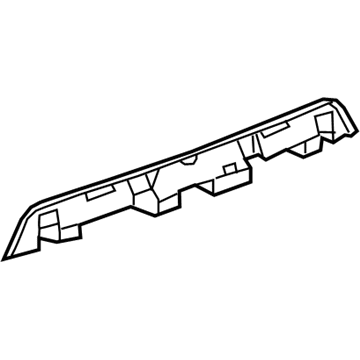 GM 84123462 Insulator, Rear Closure Center Applique