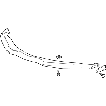 GM 84084502 Spoiler Pkg, Front End *Carbon Fiberr