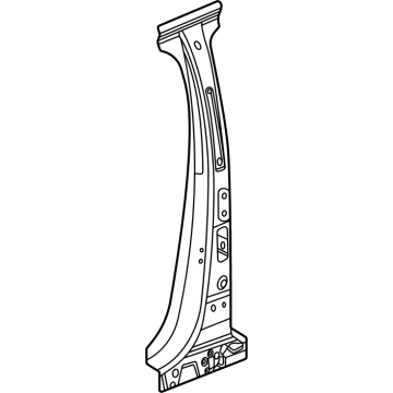 GM 84725672 REINFORCEMENT ASM,CTR PLR OTR PNL