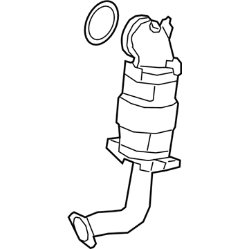 Cadillac XT4 Catalytic Converter - 55516907