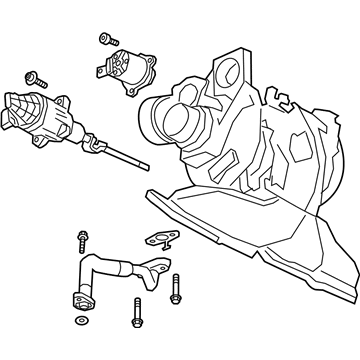 2019 Cadillac CT6 Turbocharger - 12696278